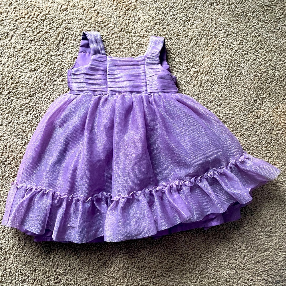Purple Toddler Gown Dress